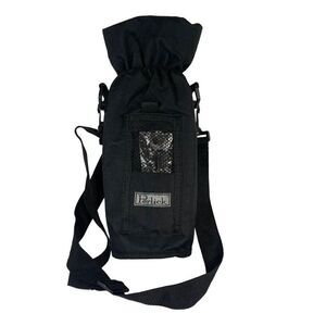 Perlick Insulated Wine Bottle Carrier Bag W/ Strap Corkscrew Set New Gift Black